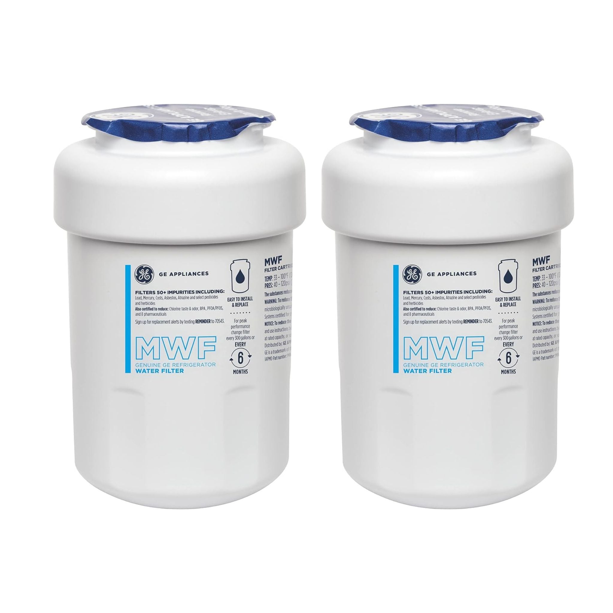 GE MWF Water Filter Replacement – Fits with GE MWF, GWF, GWFA